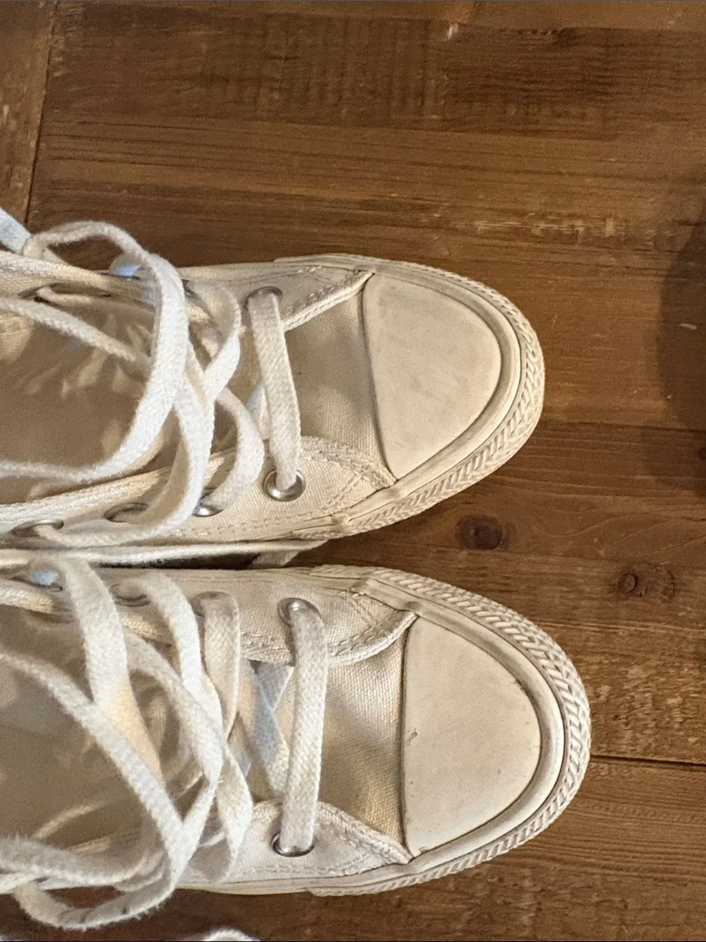 Converse Women's Canvas Low-Top Sneakers in Natural Beige